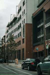 film row district building in downtown Oklahoma City Oklahoma real estate market